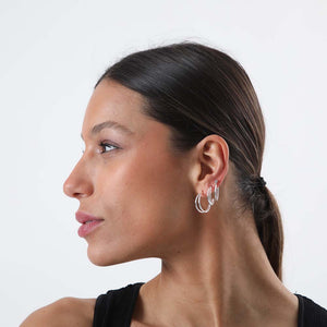 Set Aros Smith Plateados i-D