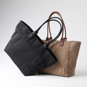 Cartera Tote Delta Canvas Café Humana