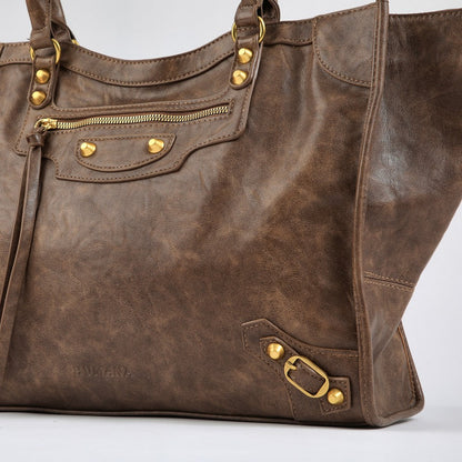 Cartera Tote Mia Brown Humana