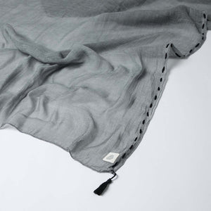 Pañuelo Liso Niebla Gris Humana