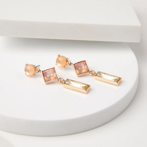 Aros Mediano Apricot Crush 13 Dorado Tatienne