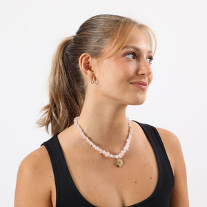 Collar Corto Lia Blanco Humana
