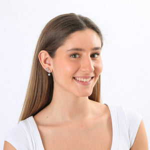 Set De Aros Roxy Plateado I-D