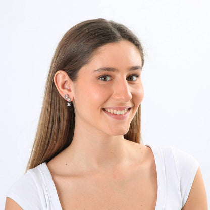Set De Aros Roxy Plateado I-D