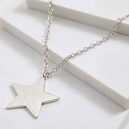 Collar Corto Queru Plateado I-D