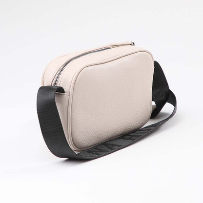 Cartera Cruzada Crema Humana