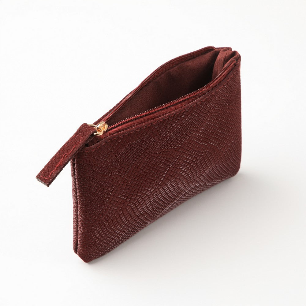 Monedero Oporto Rojo I-D