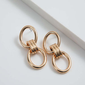 Aros Mediano Mantua Dorado i-D