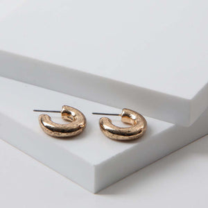 Aros Argolla Sitges Dorado Humana