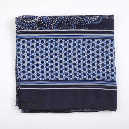 Pañuelo Estampado Agapanto Blue I-D