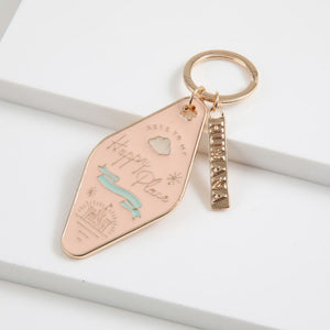 Llavero Place Rosado Humana