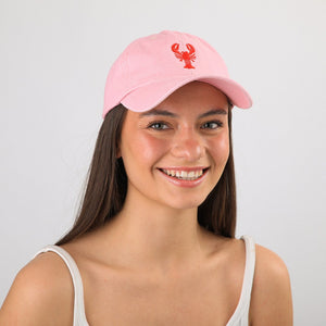 Sombrero Jockey Rosado I-D