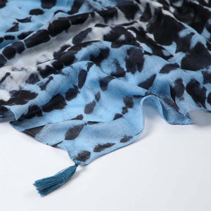 Pañuelo Estampado Aurora Azul Humana