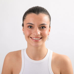 Set De Aros India Plateado I-D