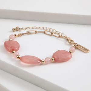 Pulsera Blanda Pebbel Dorado Humana