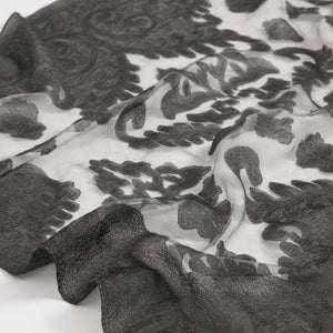 Pañuelo Black  Bordado Fiesta Humana