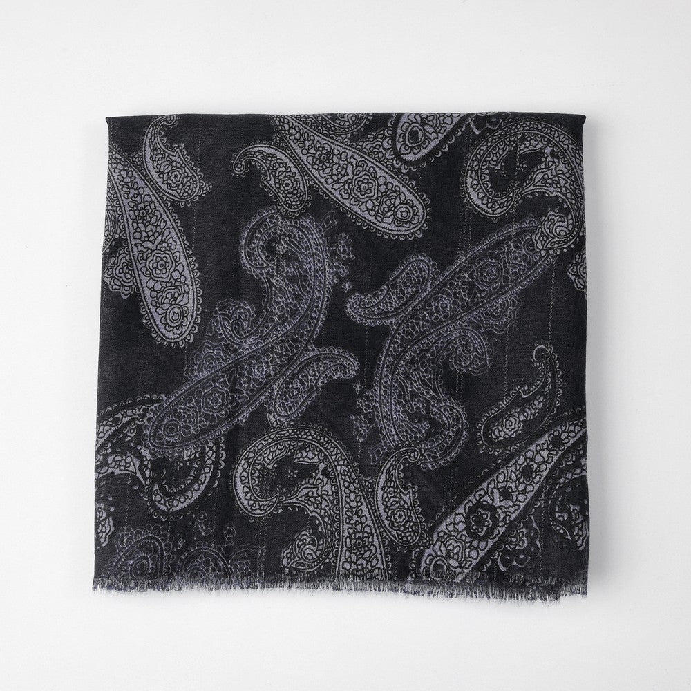 Pañuelo Estampado Ripoli Azul I-D