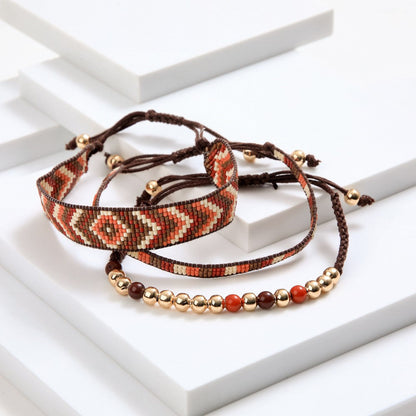 Pulsera Blanda Nalu Rojo Humana