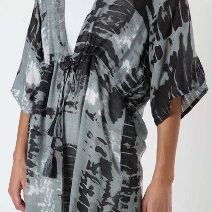 Kimono Waves Gris Humana