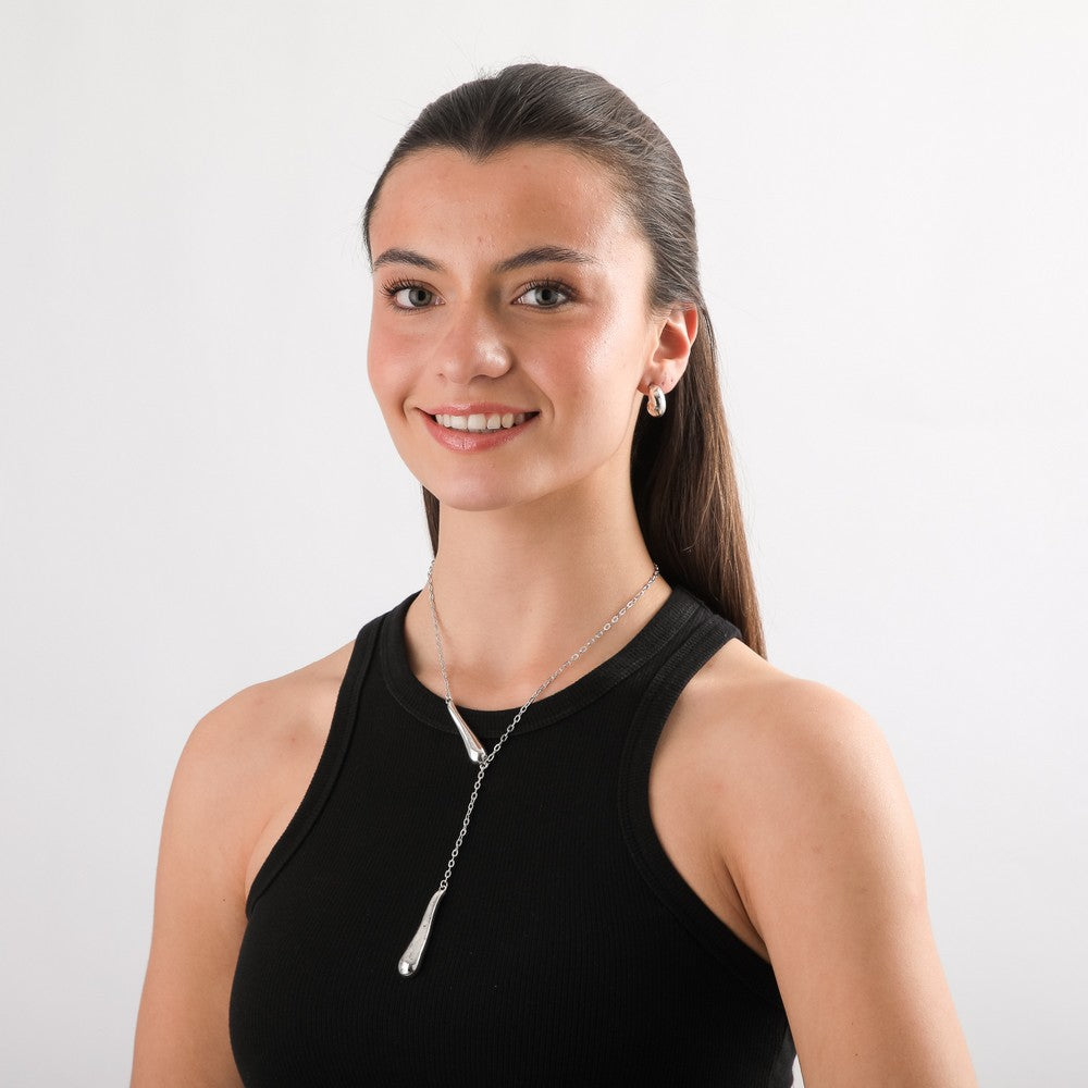 Set De Collar Nala Plateado I-D