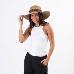 Sombrero Cinta Dye Café i-D