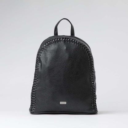 Mochila Natural Negra Tatienne