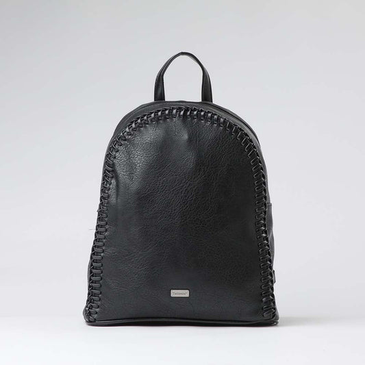 Mochila Natural Negra Tatienne