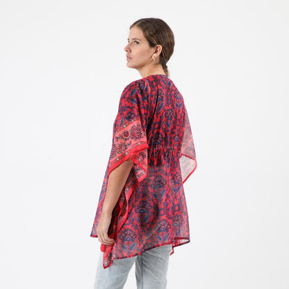 Kimono Paisley Rosado Tatienne