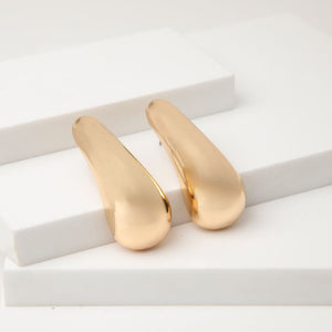 Aros Largo Fashion Statement Dorado Humana