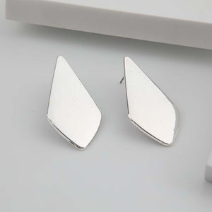 Aros Mediano Tribal Plateado Humana