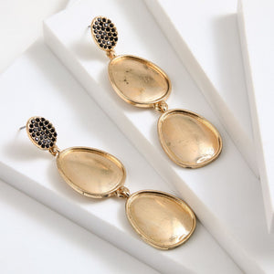 Aros Largos Ava Dorado Tatienne