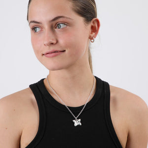 Collar Noah Plateado ID