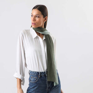 Pañuelo Liso Clara Verde Tatienne