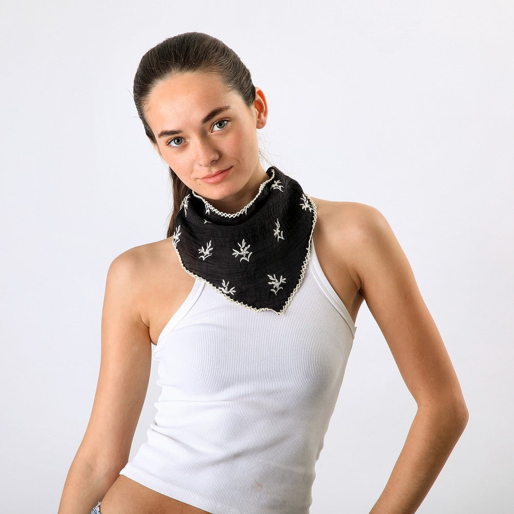Pañuelo Bandana Trend Delfina Black Humana