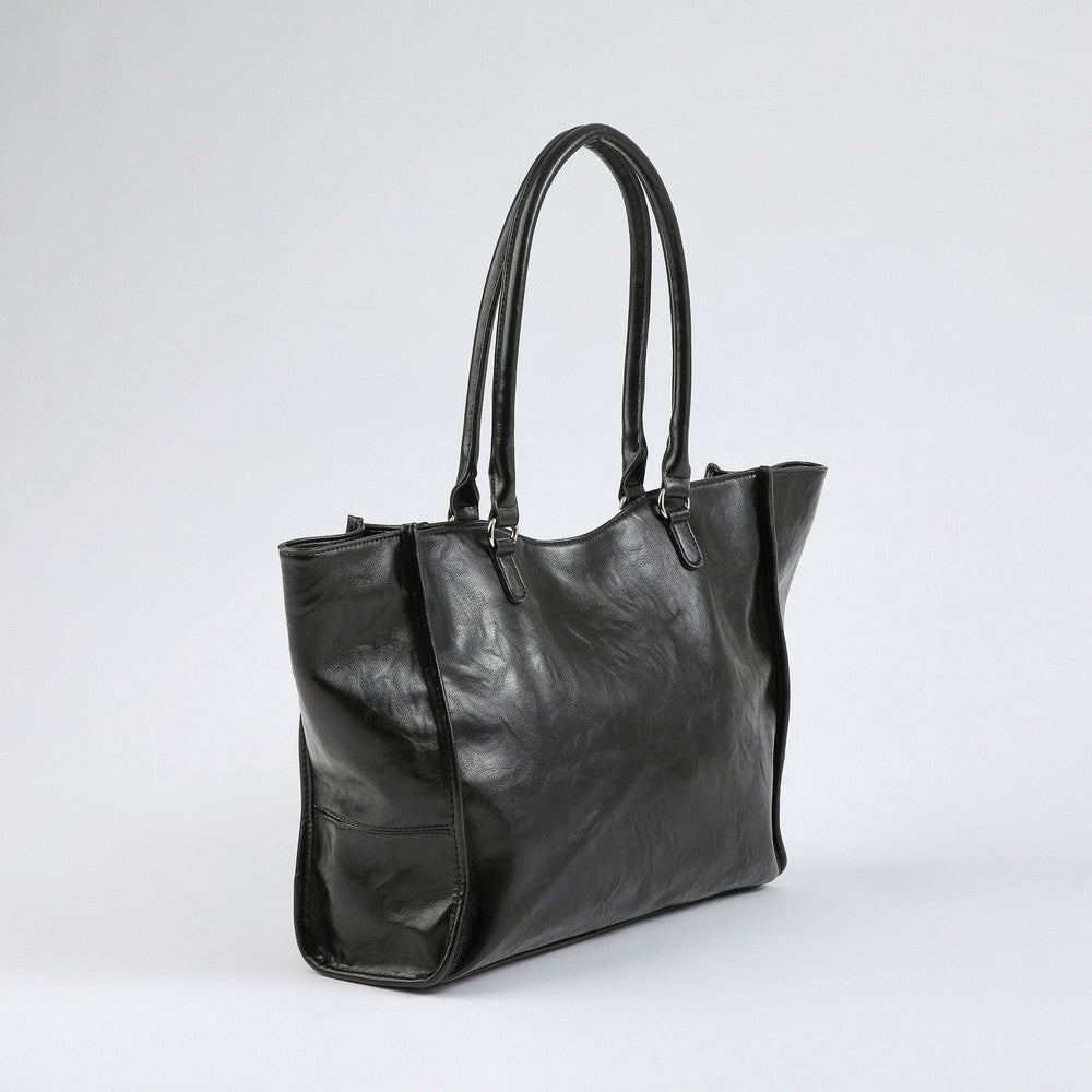 Cartera Tote Mia Black Humana