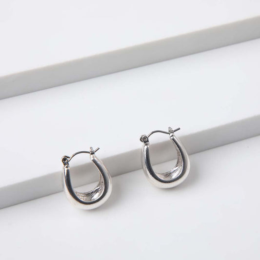 Argollas Margarita Plateadas Humana