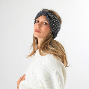 Cintillo Bow Grey Humana