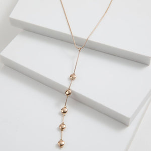 Collar Orión Esferas doradas ID