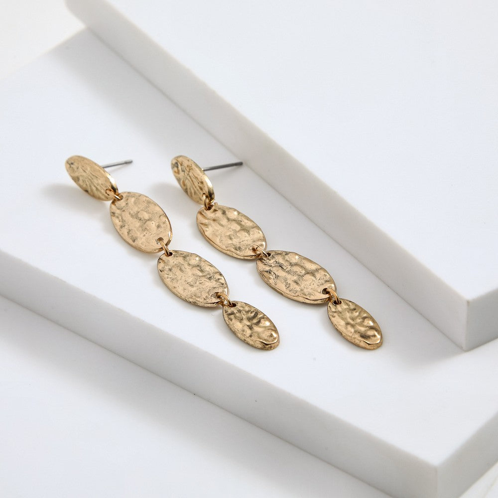 Aros Largos Linda Dorado I-D