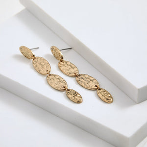 Aros Largos Linda Dorado I-D