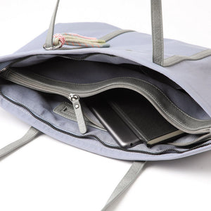 Cartera Tote Carla Blue Azul Humana