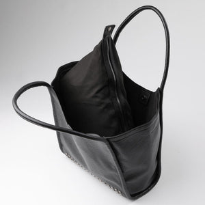 Cartera Tote Ecocuero Carla Negro Humana