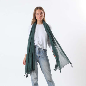 Pañuelo Liso Aragón Verde Humana