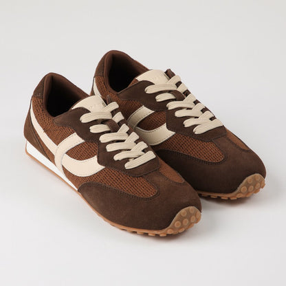 Zapatilla Leather Chocolate Rosetta Humana 38