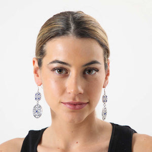 Aros Largos Maldivas Plateados i-D