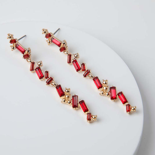 Aros Largos Couleur Rojos i-D