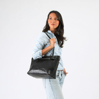 Cartera Tote Asia Negro Humana