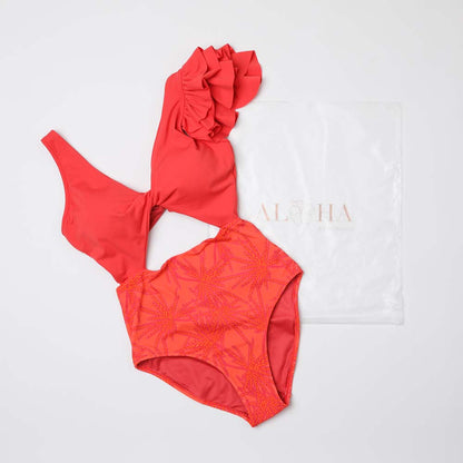 Traje de Baño Blossom Rosado M Humana