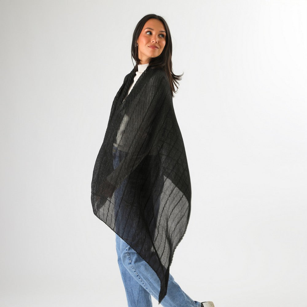 Pañuelo Liso Jona Negro Humana