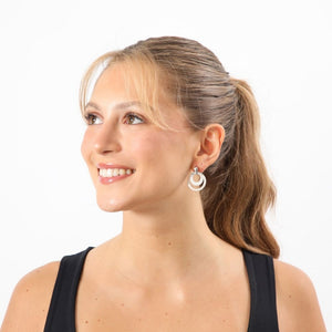 Aros Mediano Andrea Plateado Studio Humana